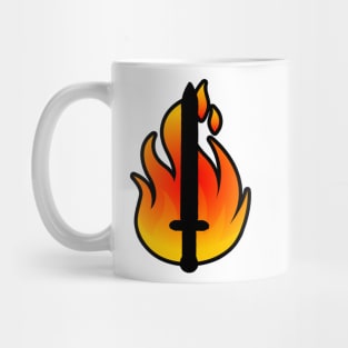 Flaming Sword Mug